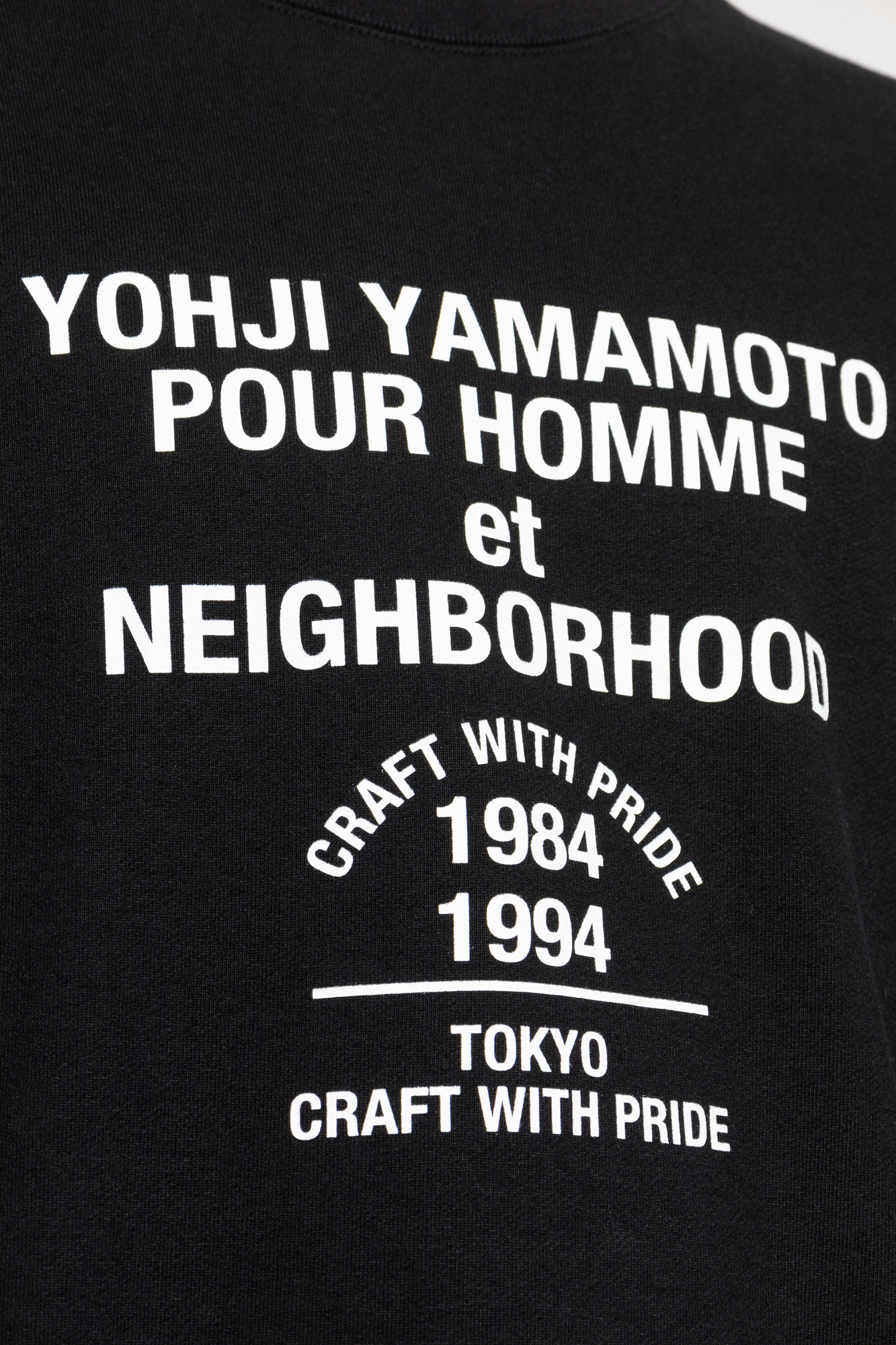 Shop Yohji Yamamoto Long-sleeved Sweater In Black