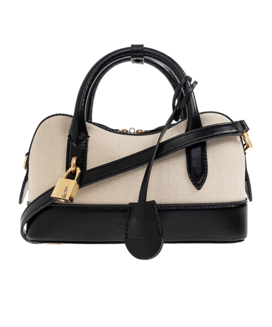 Stella Mccartney Stella Ryder Small Top Handle Bag In Black