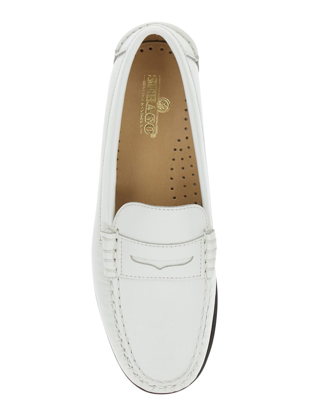 Sebago Moccasters In White