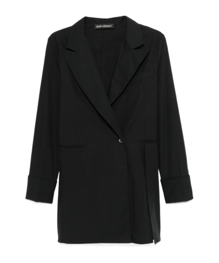 Our Legacy Blazer Shirt In Black