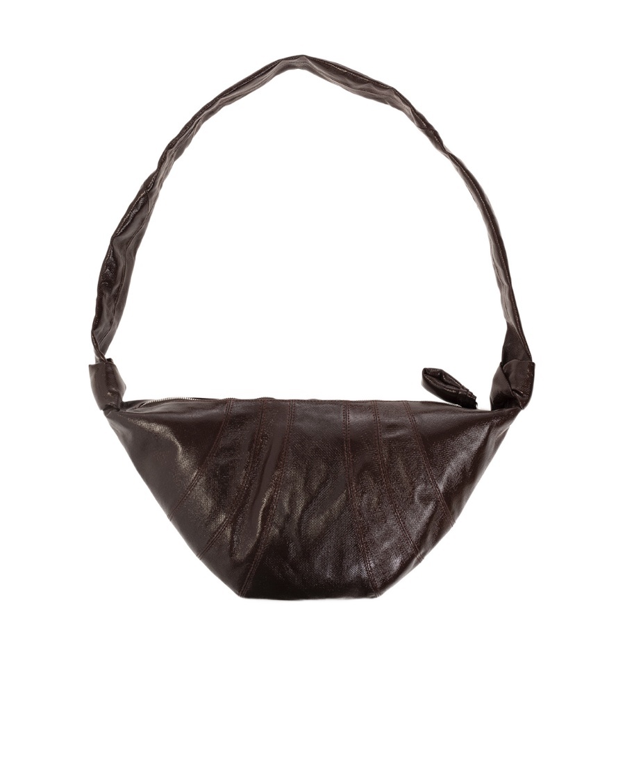 Lemaire Medium Croissant Shoulder Bag In Brown