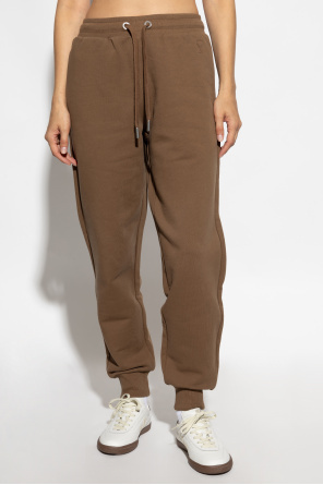 Ami Alexandre Mattiussi Drawstring Sweatpants In Brown
