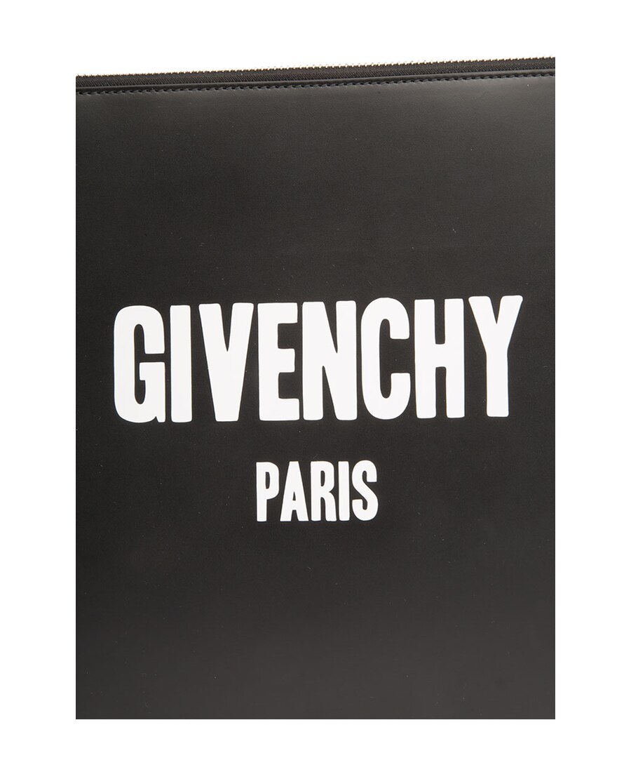 Givenchy Medium Logo Handbag In Black