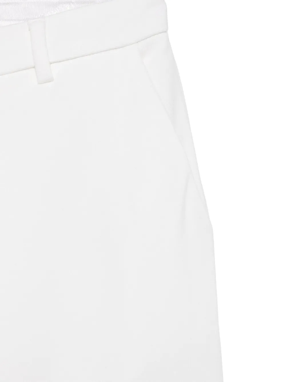 Balmain Flared Trousers In White