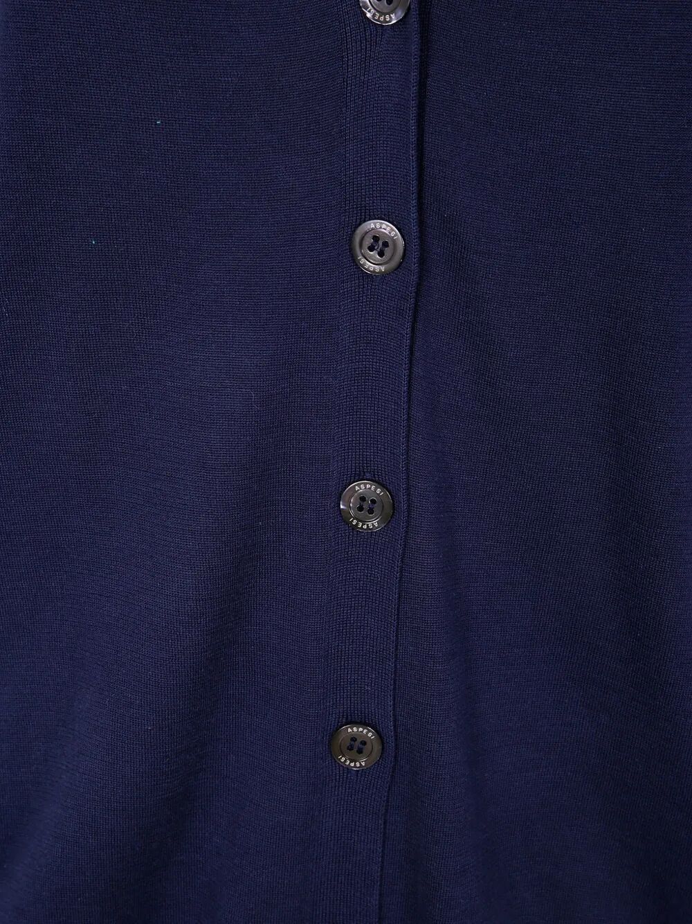 Aspesi Classic Cardigan In Black