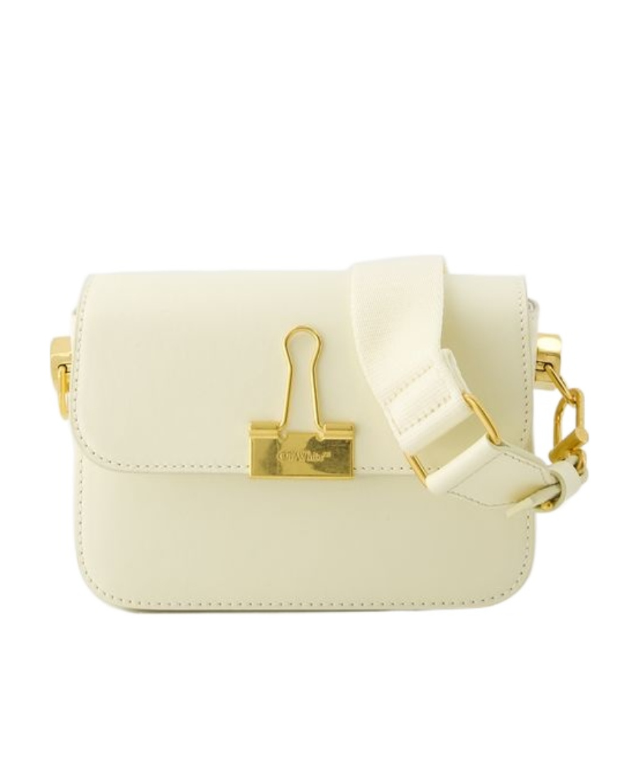 Off-white Hobo Plain Binder Bag In White