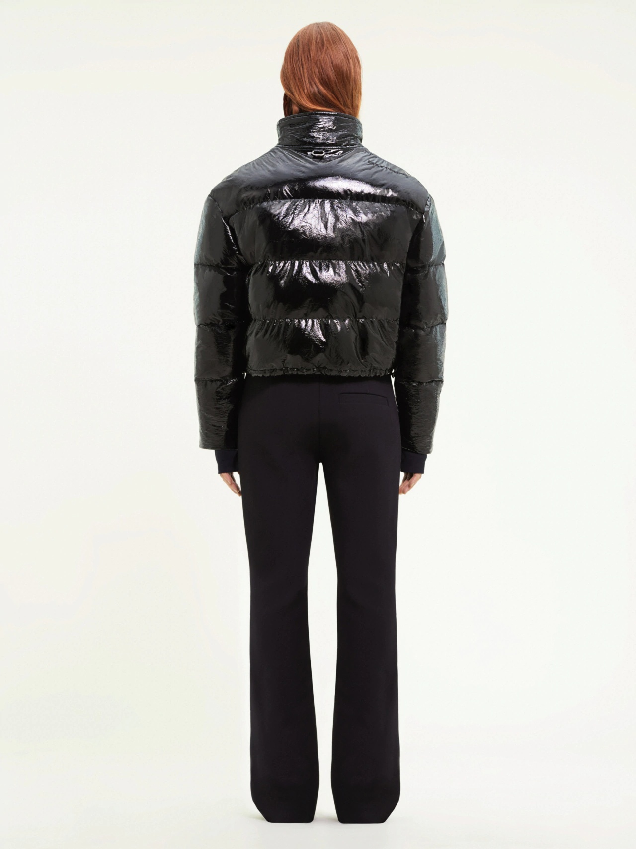 Courrèges Courreges Women Down Jacket With Logo In Black
