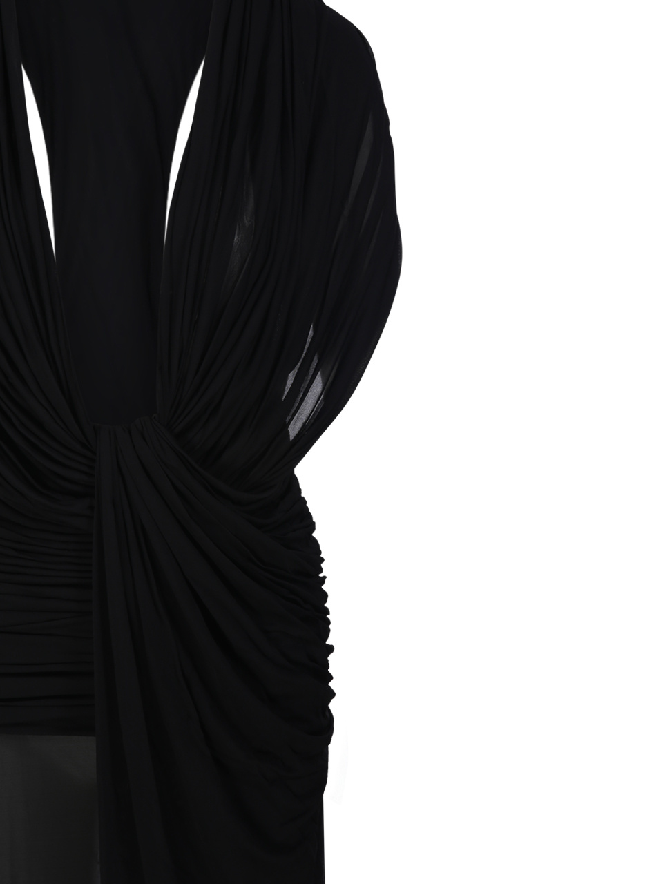 CHRISTOPHER ESBER DRAPED MAXI DRESS