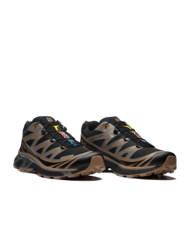 Salomon Mesh Upper Rubber Sole Sneakers Slip-on In Multi