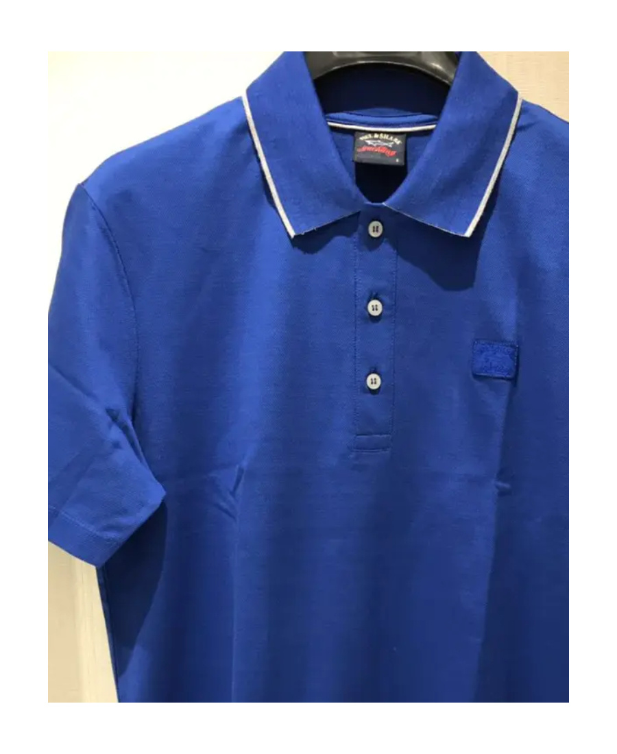 PAUL & SHARK LOGO DETAILS POLO SHIRT