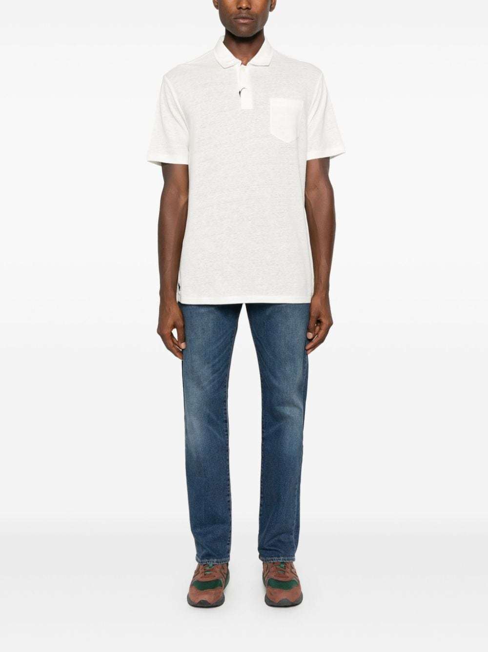 Levi's 501 Straight-leg Jeans In Light-wash Cotton In Blue