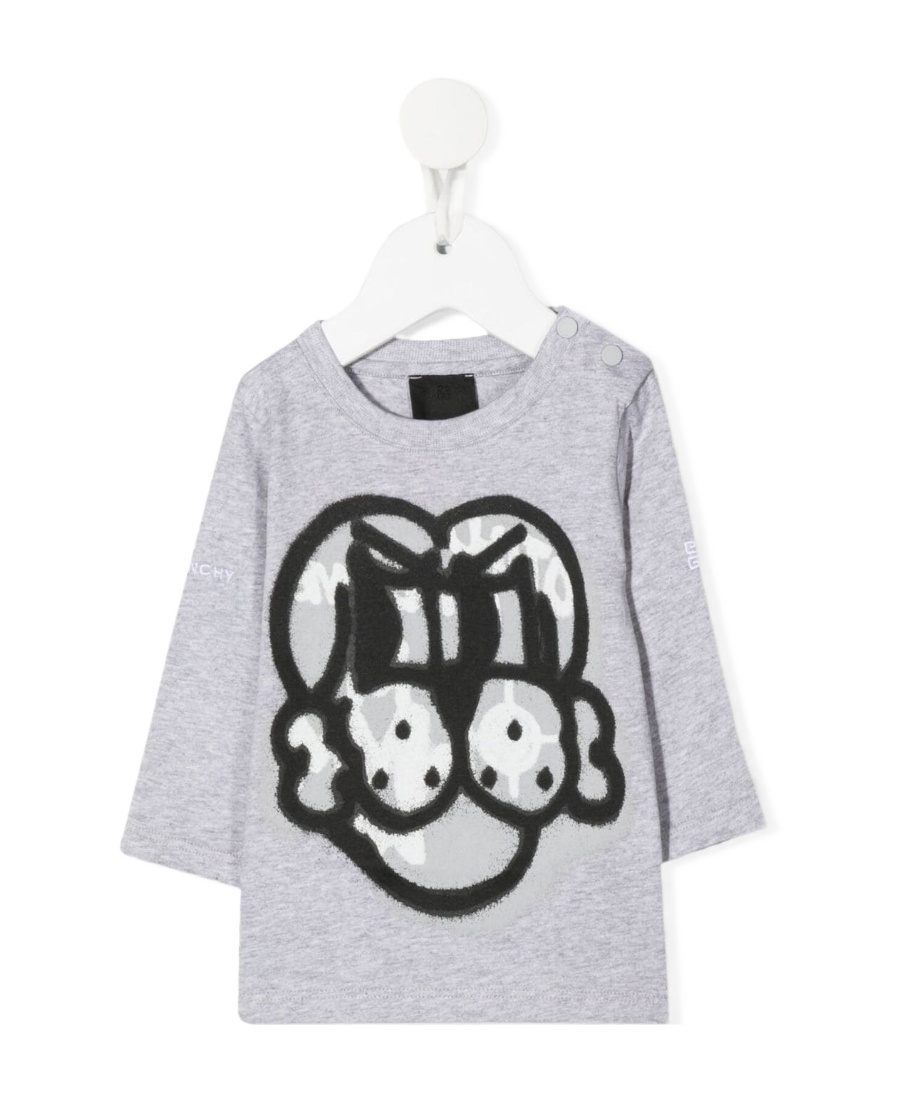 Givenchy Long Sleeve T-shirt In White