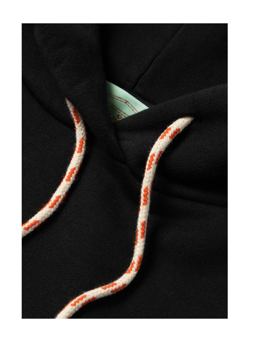 Aries Mini Problemo Drawstring Hoodie In Black