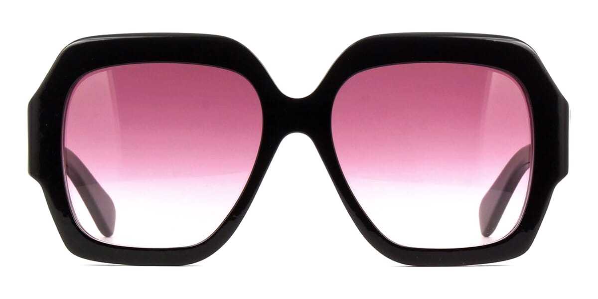 Chloé Oversize Square-frame Sunglasses In Black
