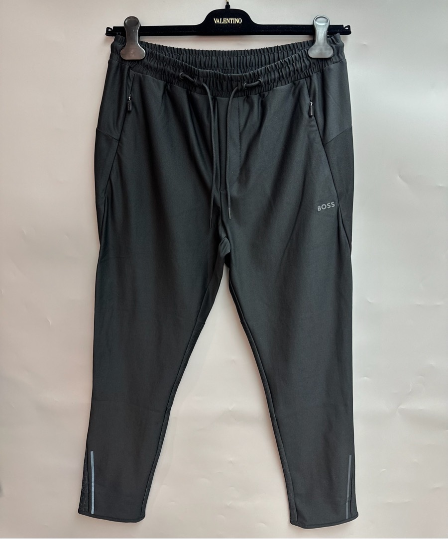Hugo Boss Hicon Active Logo-detail Track Pants In Black