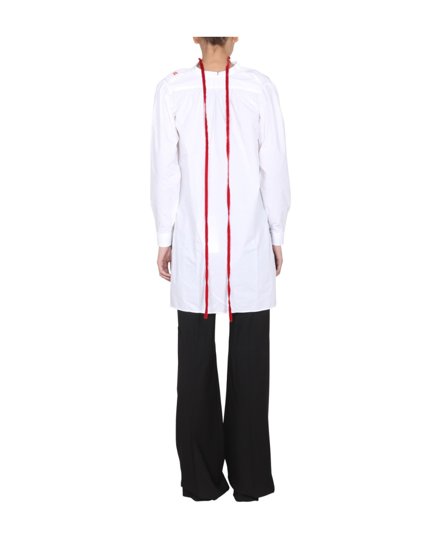 Shop Raf Simons Classic Tailored Shirt Top In White