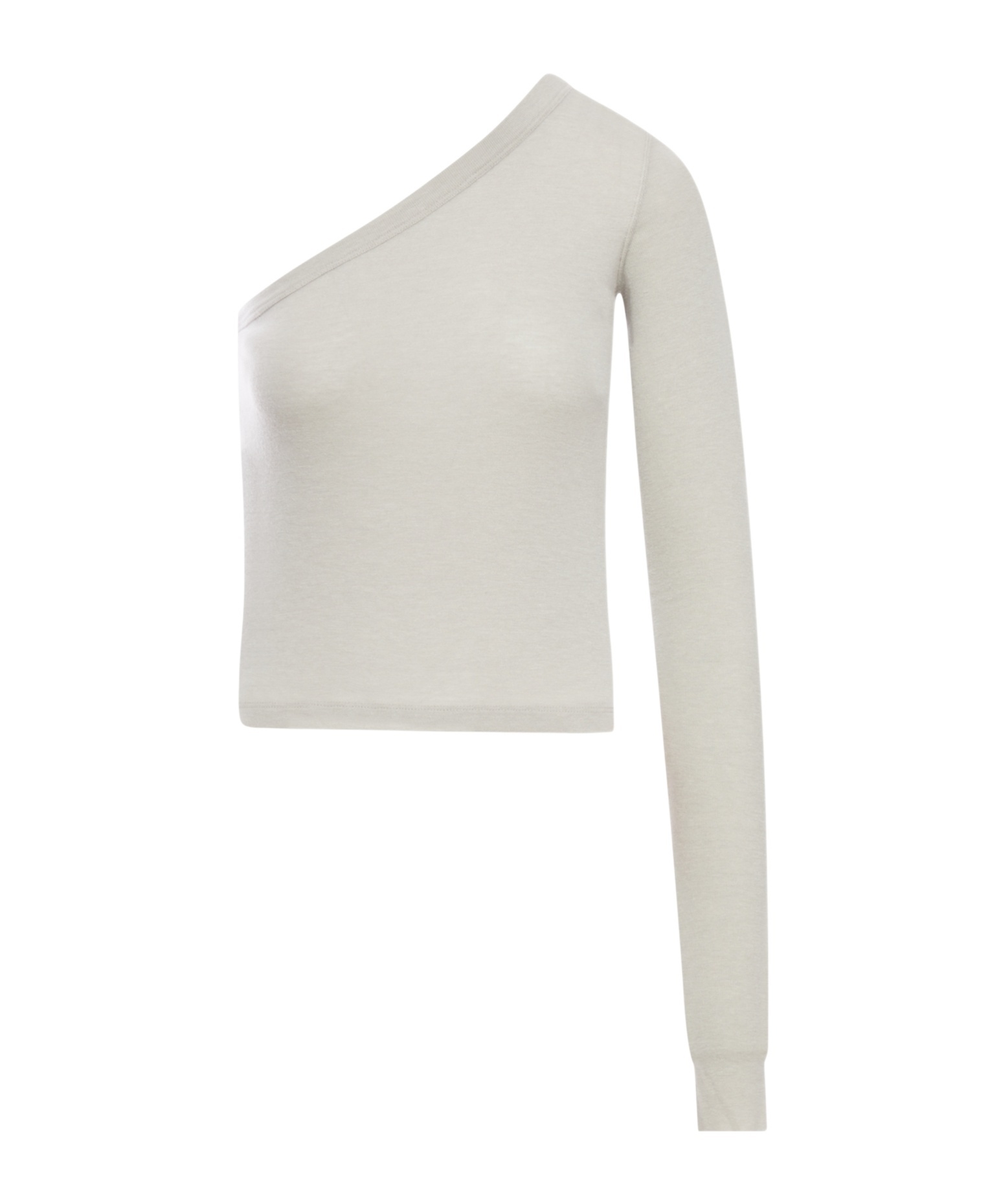 Rick Owens One Shoulder T-shirt In White