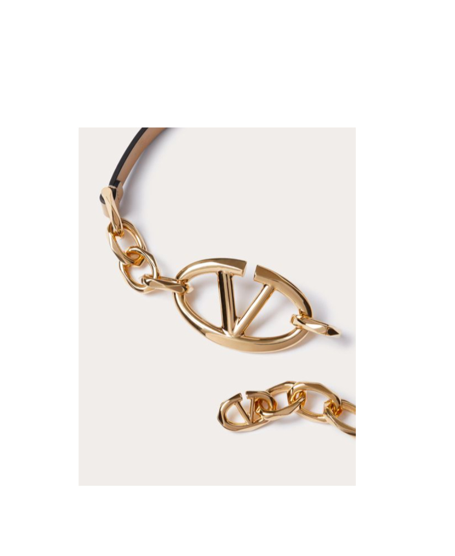 VALENTINO GARAVANI VLOGO MOON SHINY CHAIN BELT