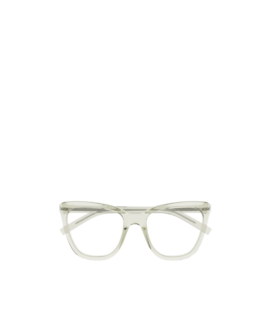 Saint Laurent Clear-lens Glasses In White