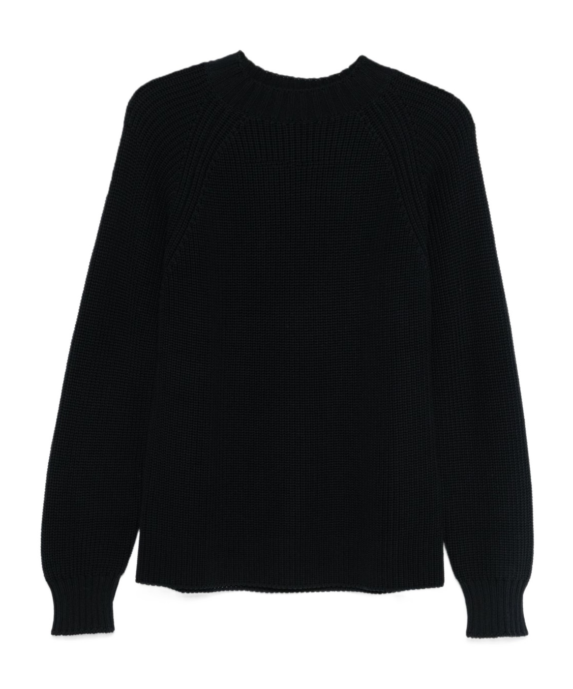 Drumohr Cotton Jersey In Black