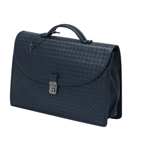 Bottega Veneta Knitted Handbag In Black