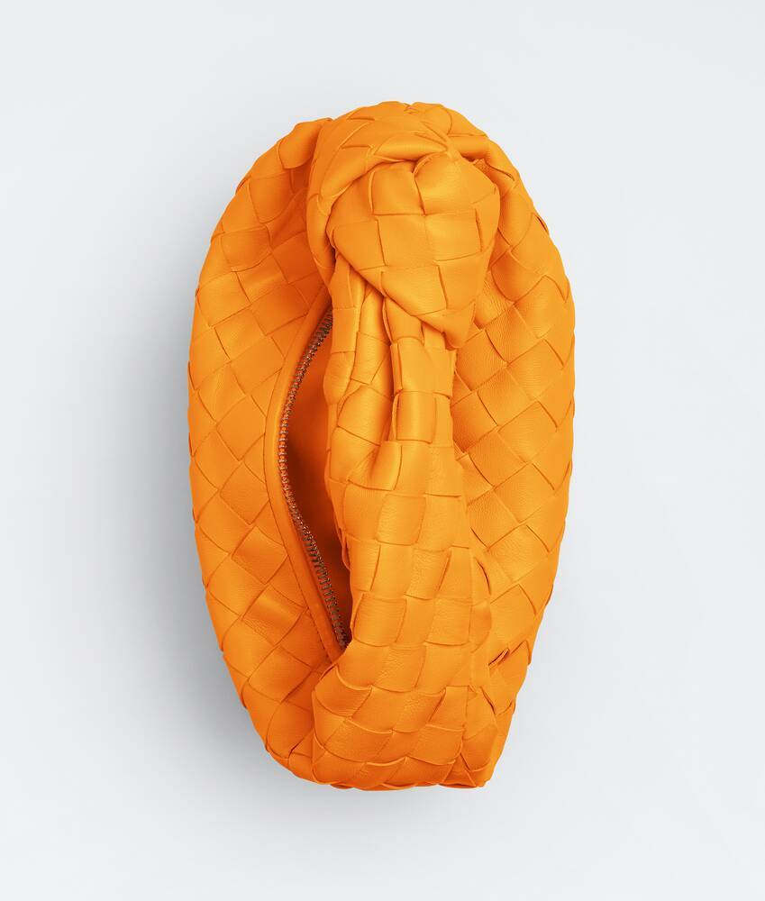 Bottega Veneta Mini Jodie Shoulder Bag In Orange