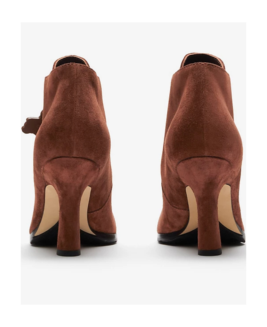 Burberry Woman Ankle Boots Tan Size 7 Leather In Brown
