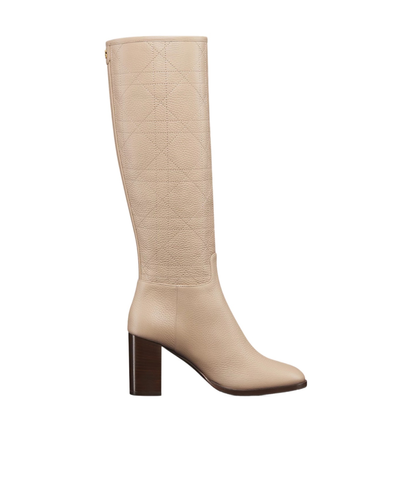 Dior Time Heeled Boot In Neutral