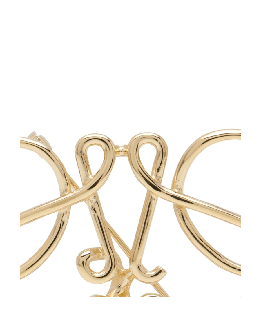 LOEWE LOEWE ANAGRAM PIN BROOCH
