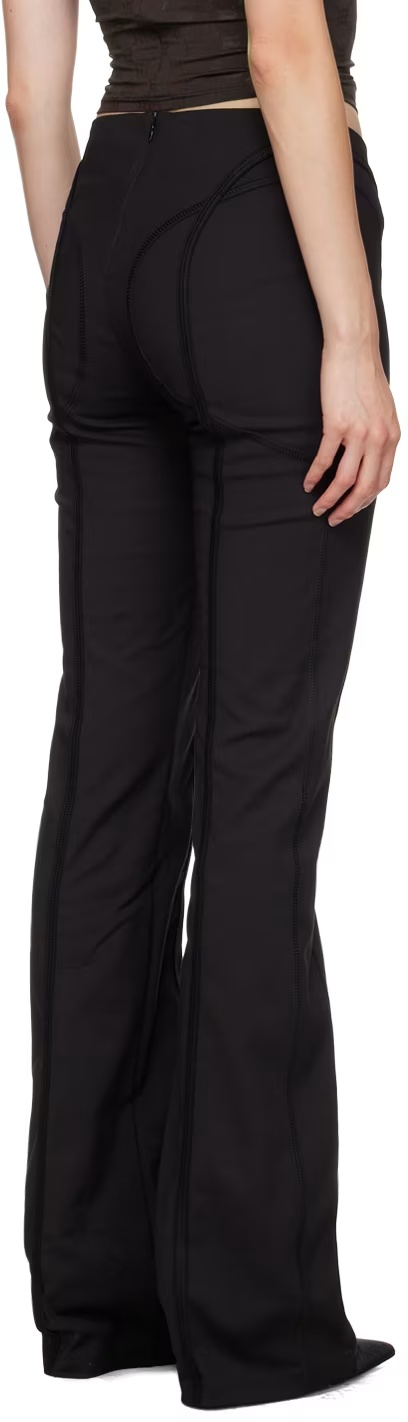 Misbhv Lara Tailored Trousers In Black