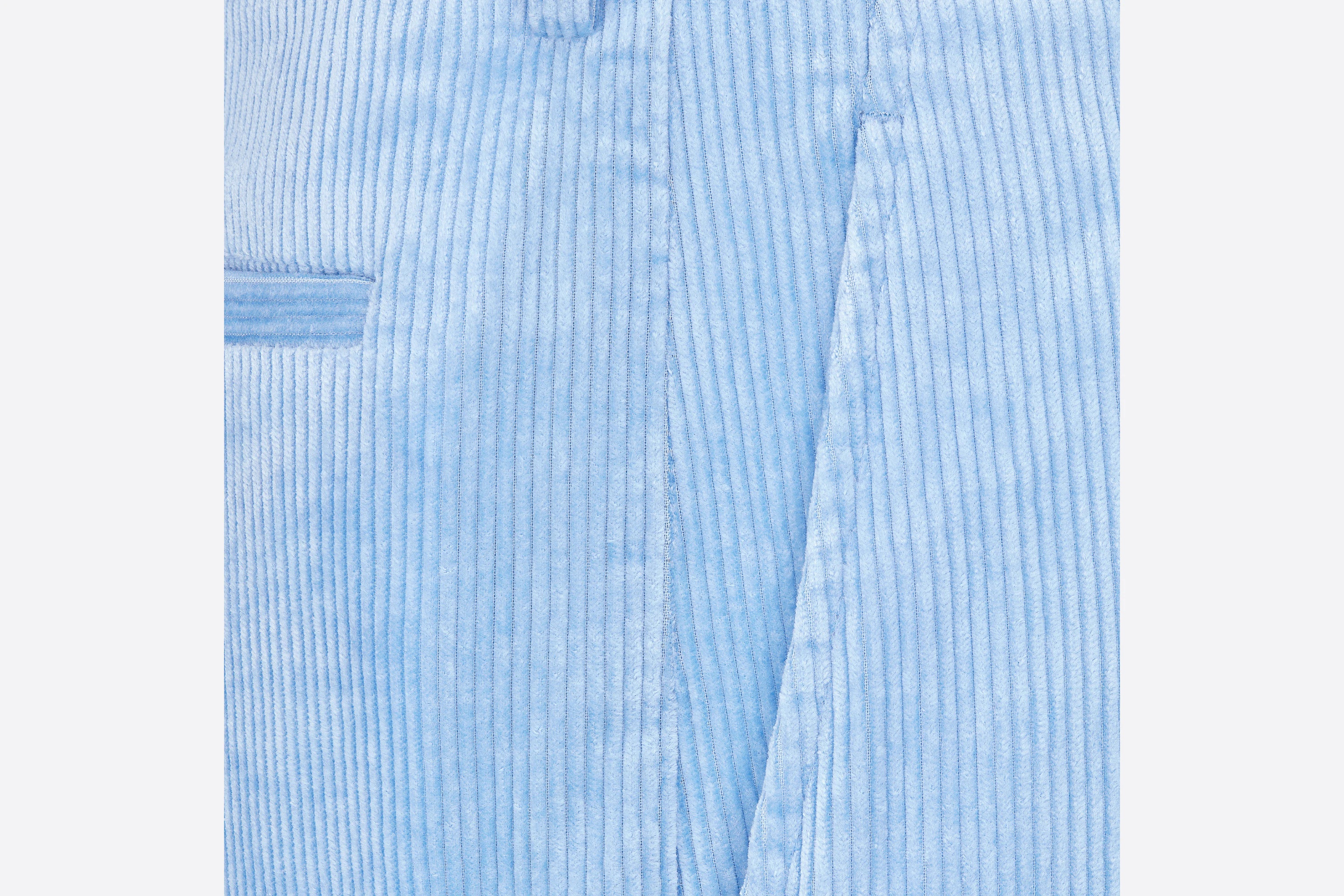 Dior Logo Casual Pants In Blue