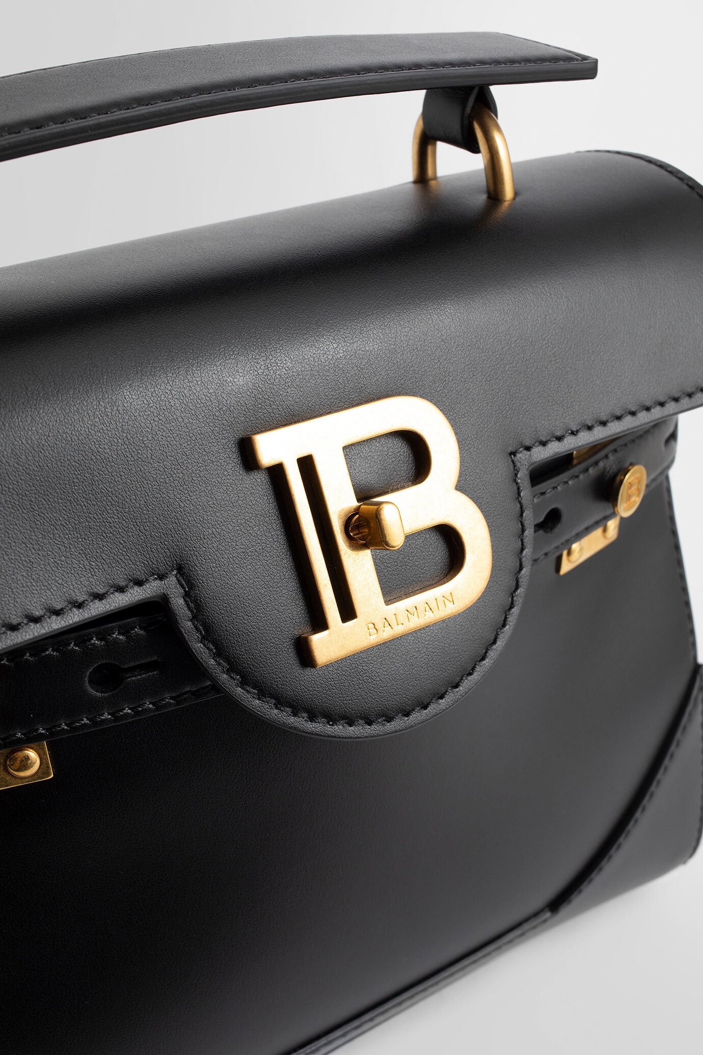 Balmain B-buzz 23 Tote Bag In Black