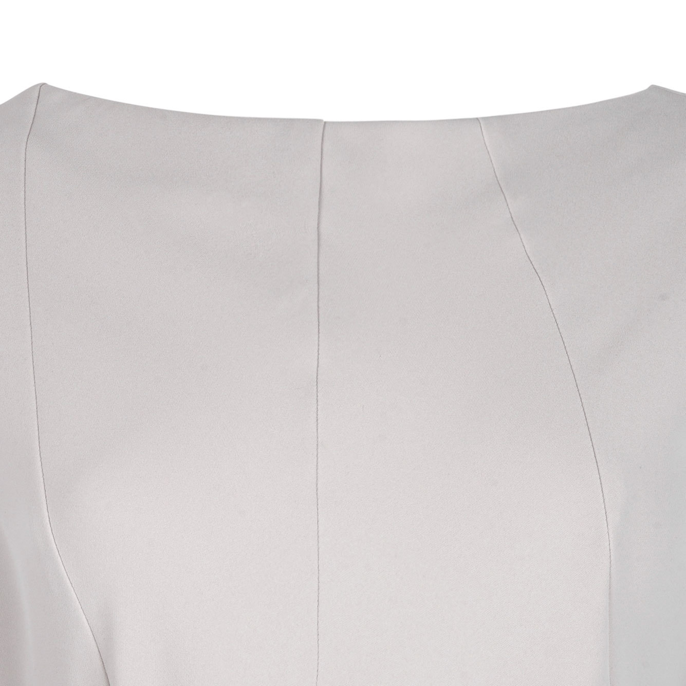 P.a.r.o.s.h Long-sleeve Flared Dress In White