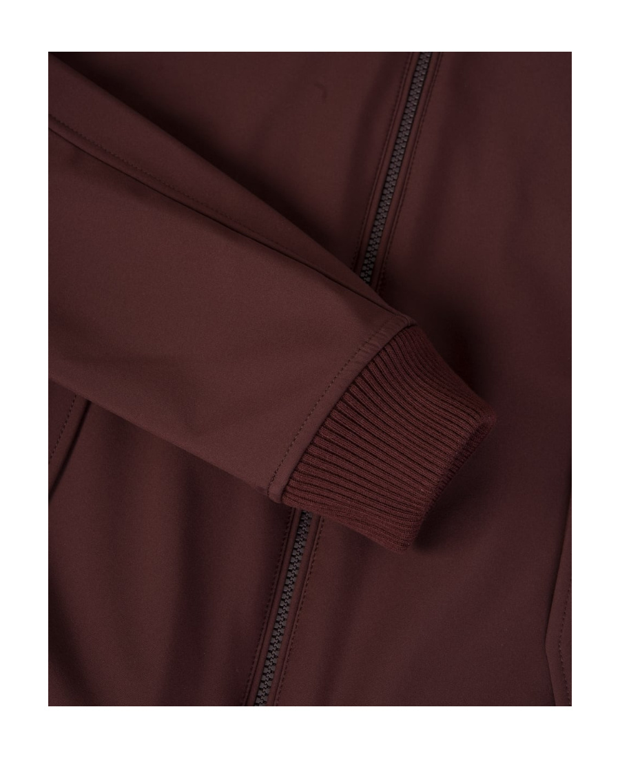Hugo Boss Logo Details Casual Jacket In Red
