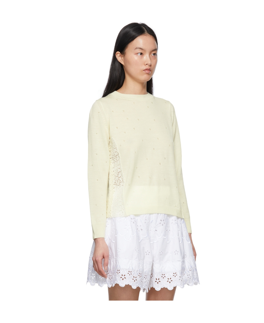 COMME DES GARÇONS ROUND NECK SWEATER 
