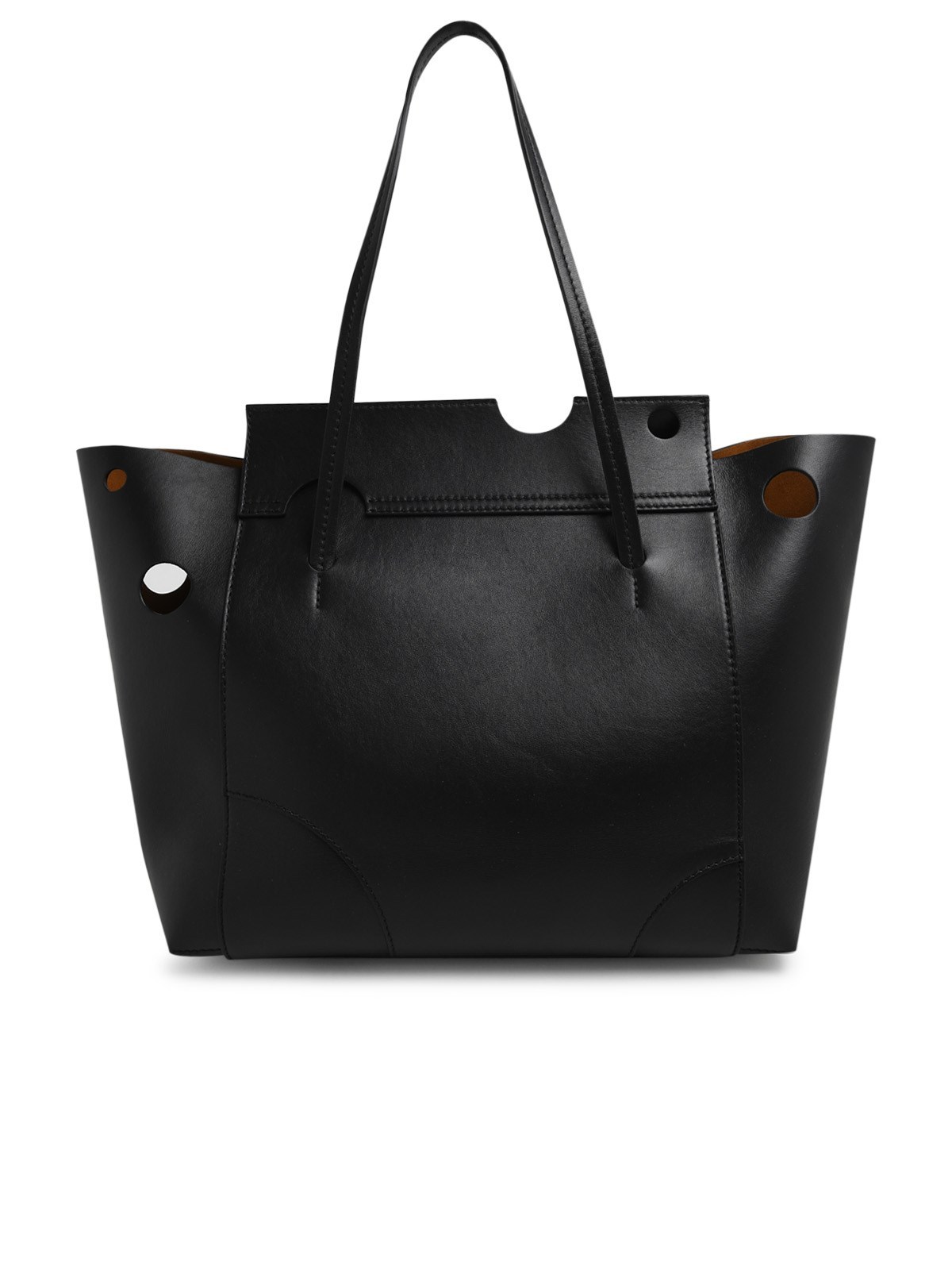Off-white Burrow-38 Tote Bag In Black