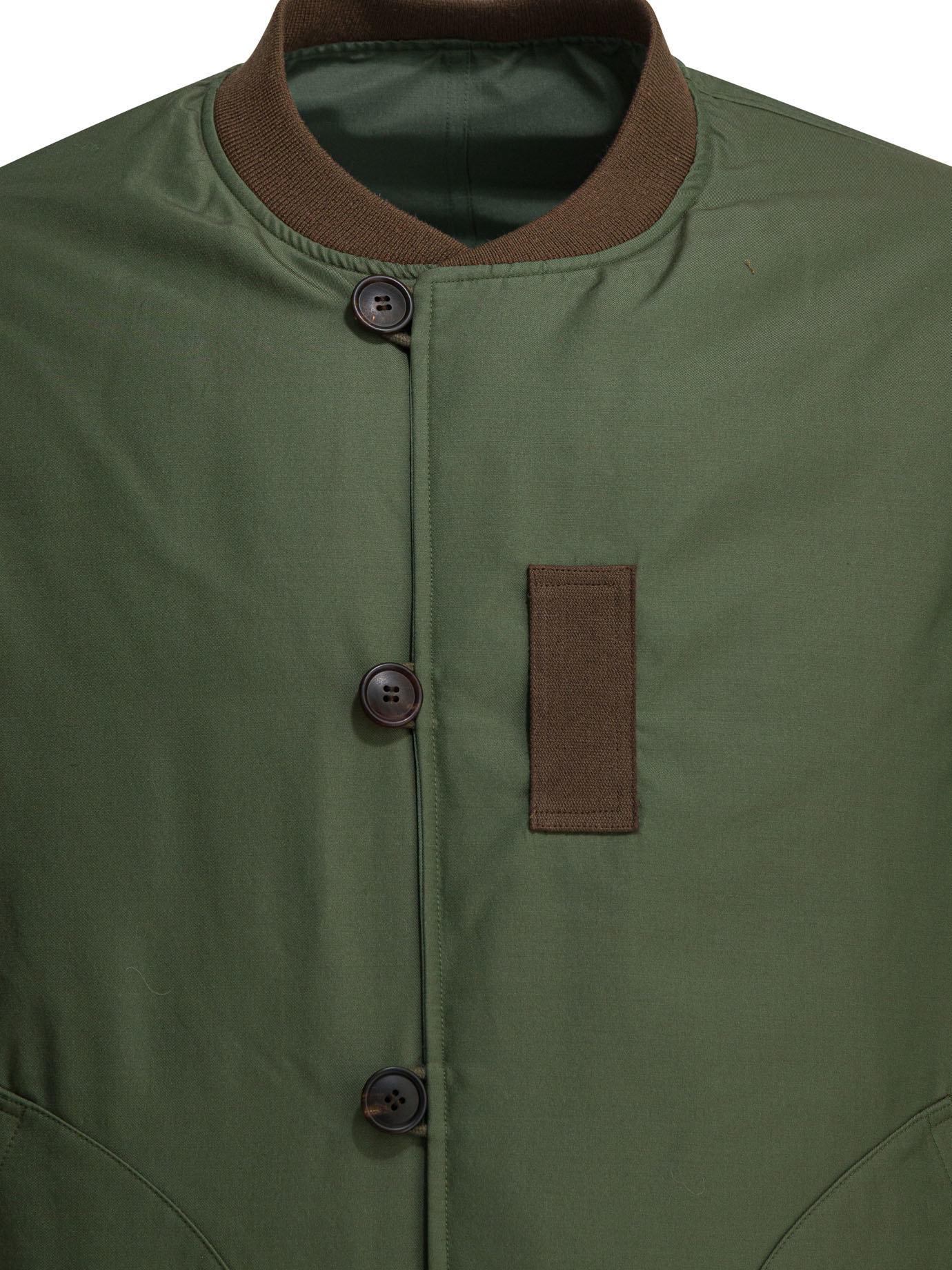 Visvim Long-sleeved Down Jacket In Green