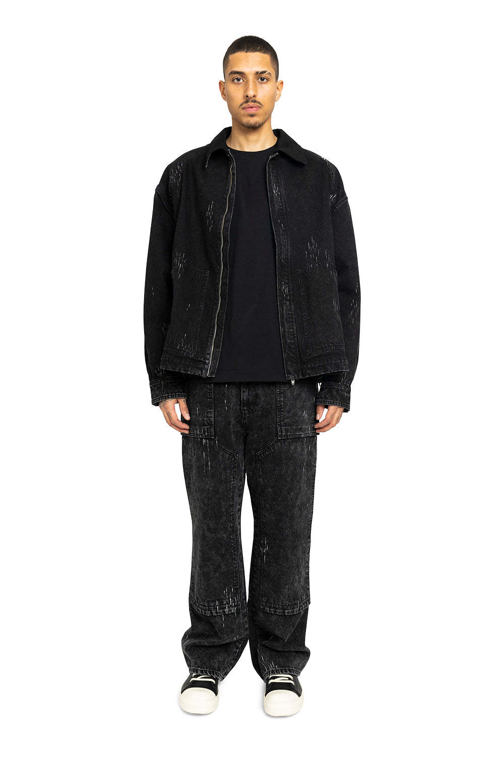 Juunj Belt Ring Denim Trousers