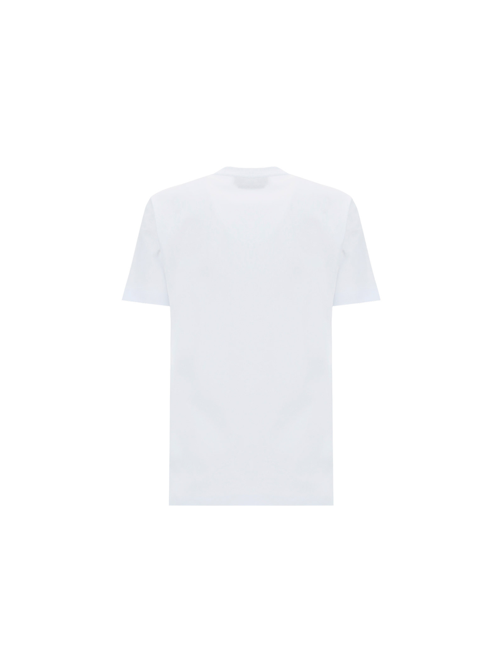 MSGM MSGM LOGO PRINTED CREWNECK T-SHIRT