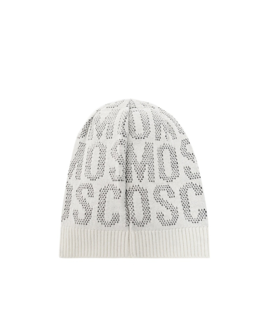 Moschino Embroidered-logo Beanie