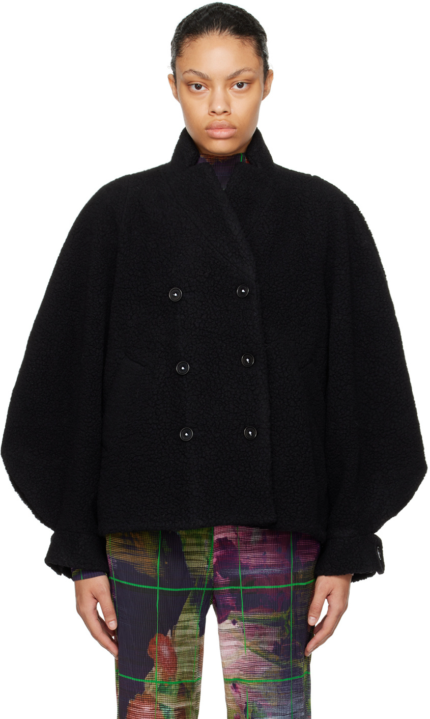 HENRIK VIBSKOV TILES DOUBLE-BREASTED CASUAL JACKET 