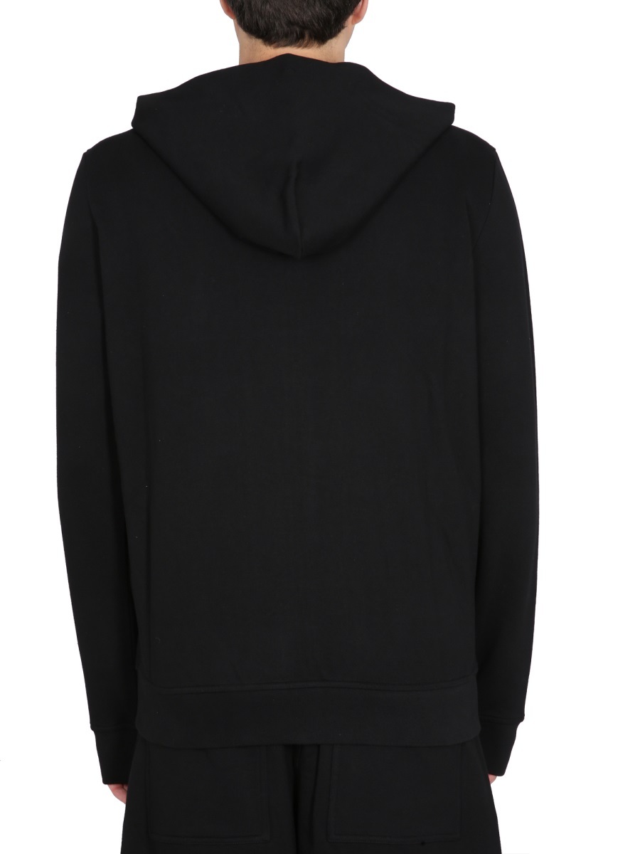 Rick Owens Zipper Casual Jacket In Black