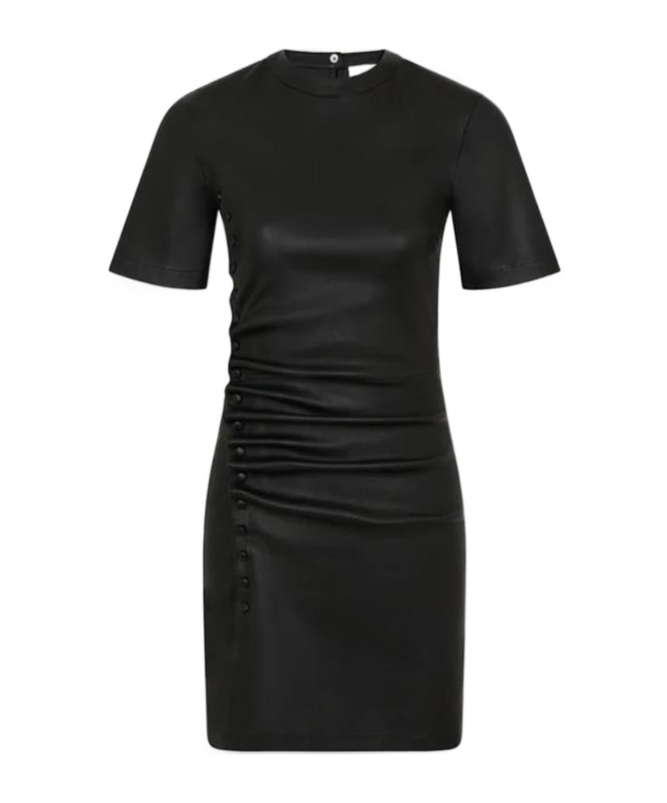 Shop Rabanne Short Sleeve Dress