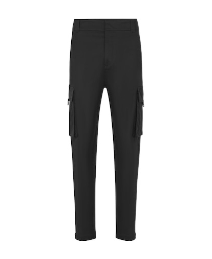 Dior Large Flip Pocket Overalls In Black