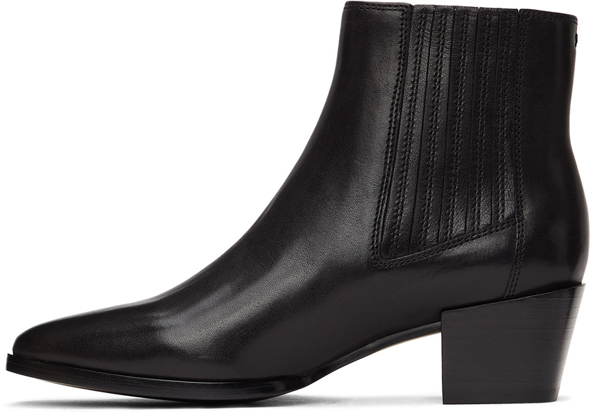 RAG & BONE POINT-SPLICED ANKLE BOOTS