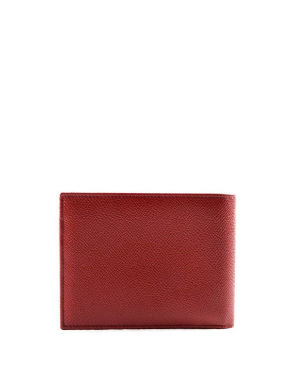 Dolce & Gabbana Logo Details Wallet In Red