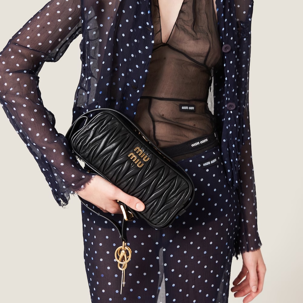 Miu Miu Logo In Black