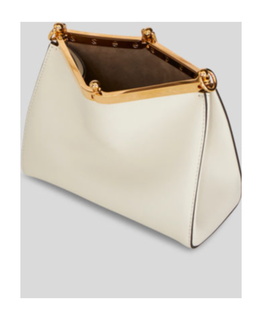 Etro Small Vela Shoulder Bag In White