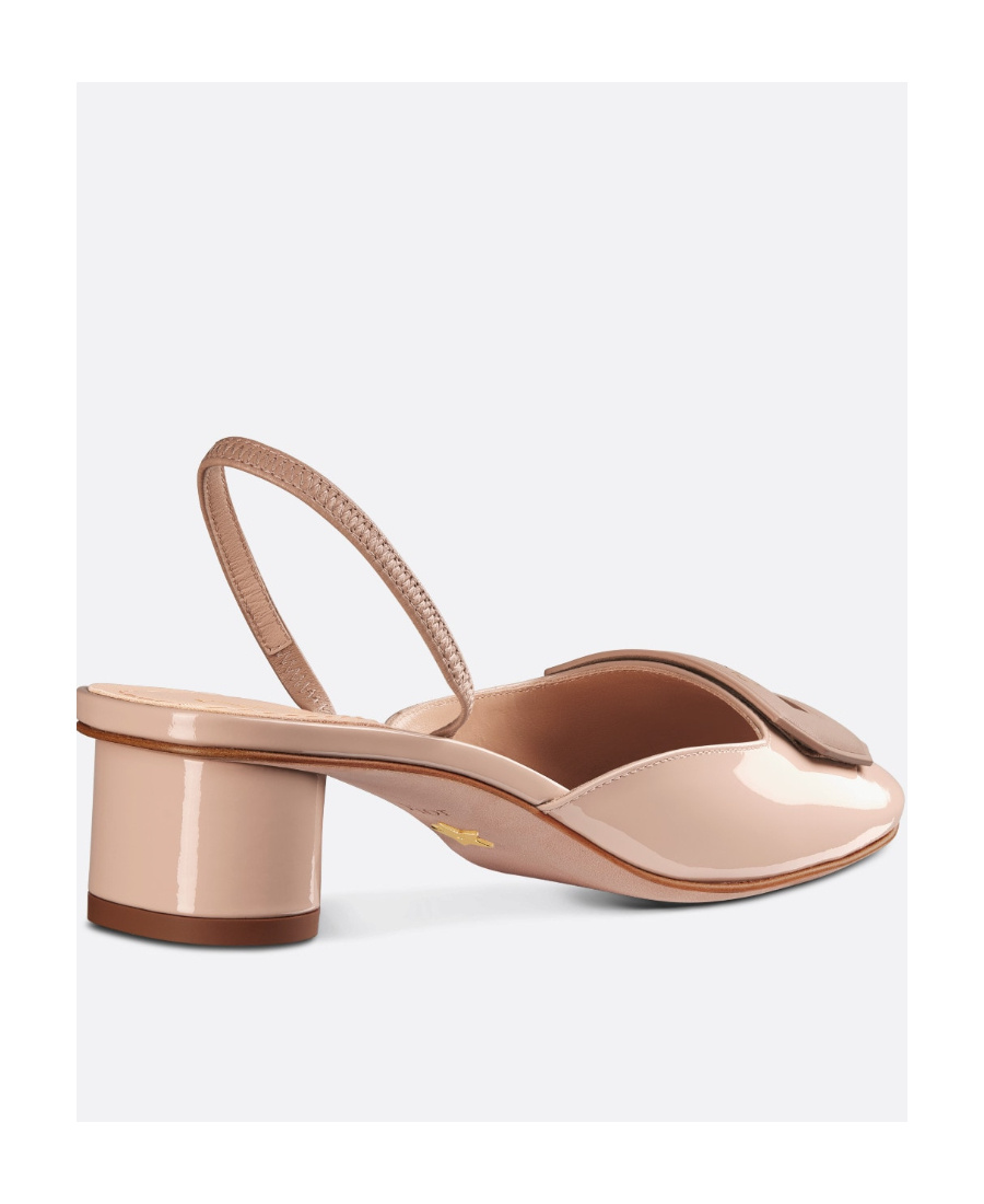 Shop Dior Day Slingback Flat In Pink