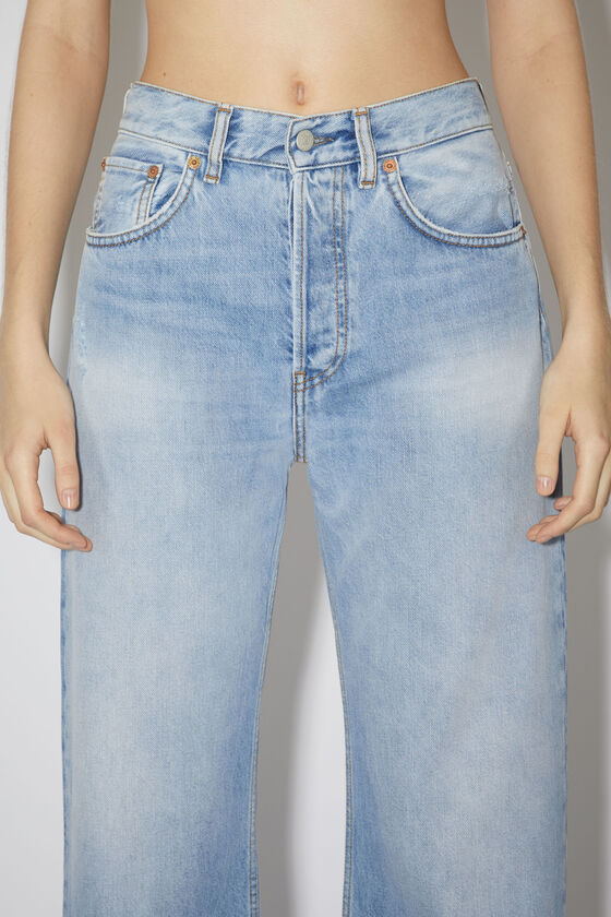 Acne Studios Wide-leg Jeans In Blue
